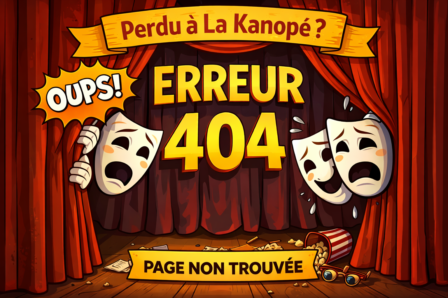 Illustration La Kanopé - Page non trouvée